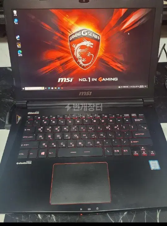 6번 GTX 970M MSi 경량화 게이밍 노트북 팝니다.