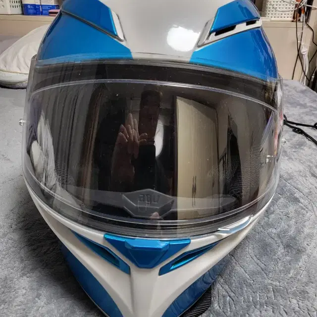 agv k3  블루캔디도색 팝니다.