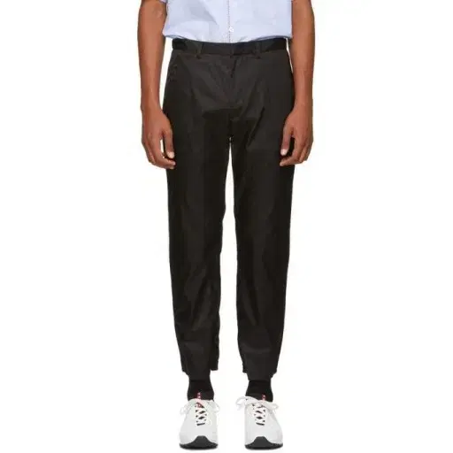 (30-32) Cropped Tapered Daily Slacks Pants