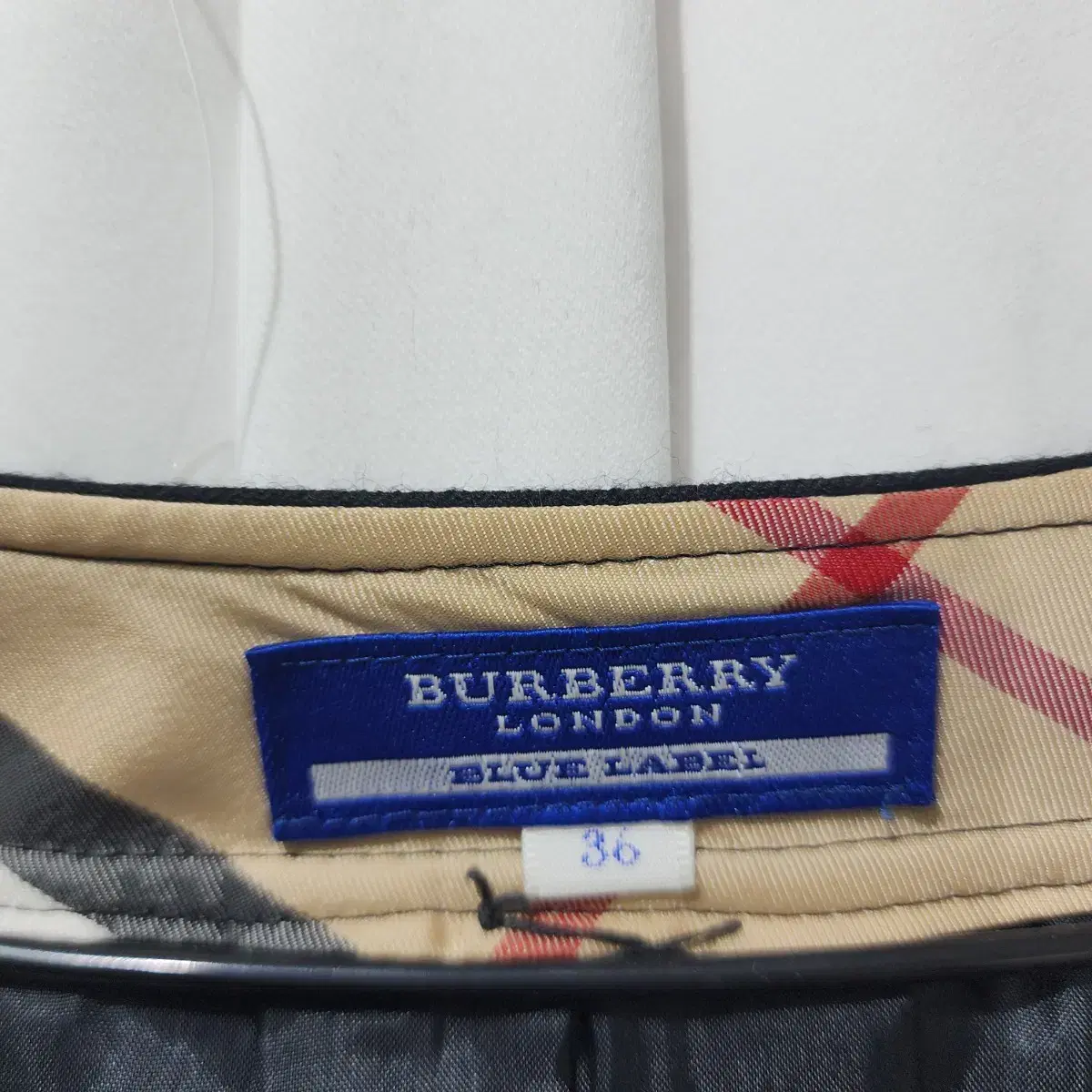 버버리 Burberry 반팔 미니 원피스