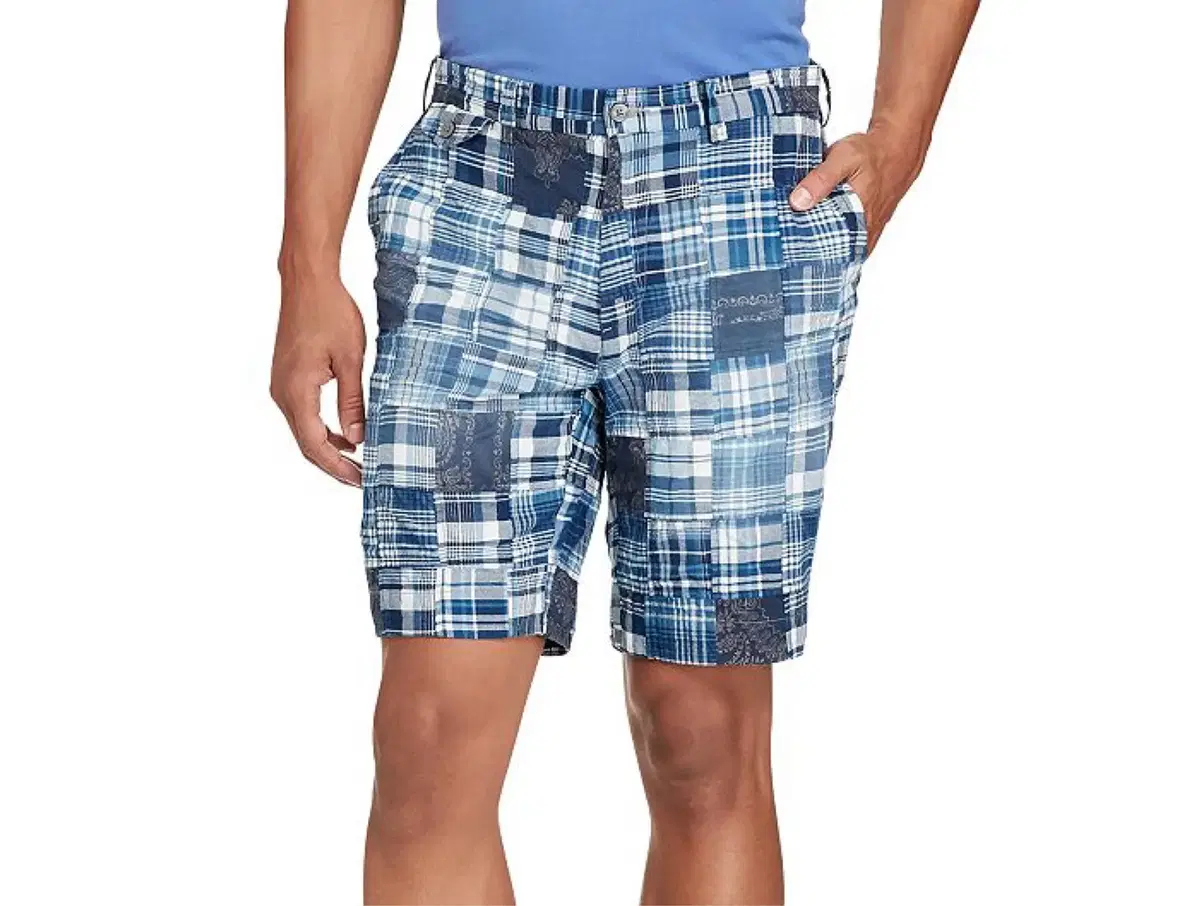 Polo Ralph Lauren Madras Patchwork Shorts