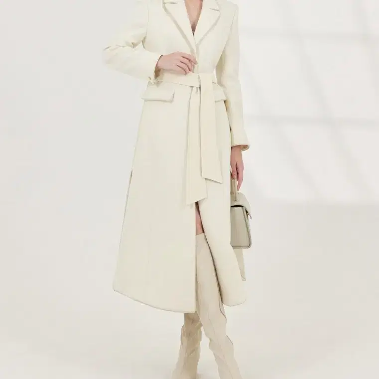 그레이스유 카르멘 코트 아이보리 grace u carmen coat