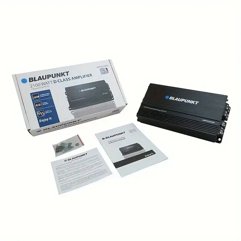 신상품BLAUPUNKT 4채널12V튜닝용 앰프 튜닝 증폭기 2100W