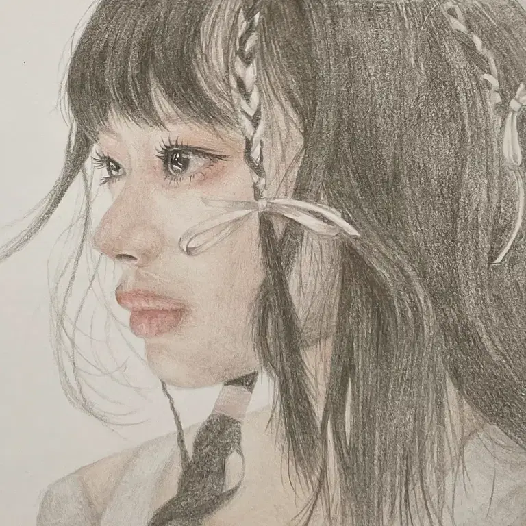 색연필 인물화 그림 커미션 받습니다