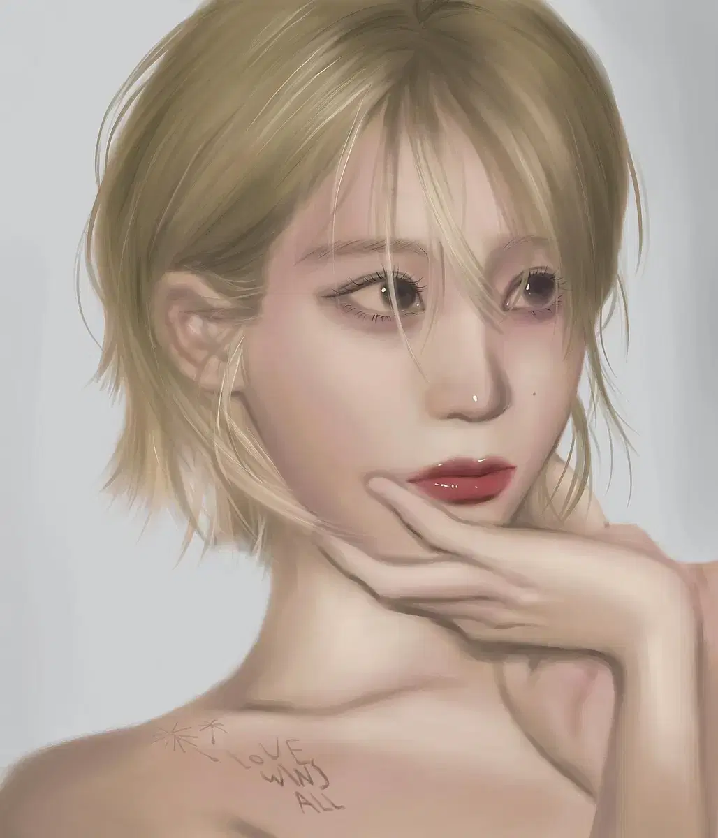 아이패드 인물화 그림 커미션 그려요