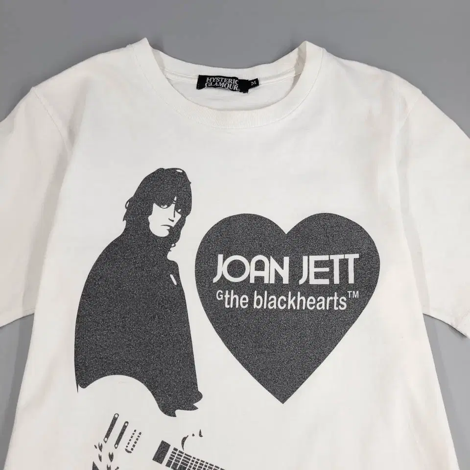 히스테릭글래머 크림 화이트 피그먼트 블랙 JOAN JETT 조앤 제트 기