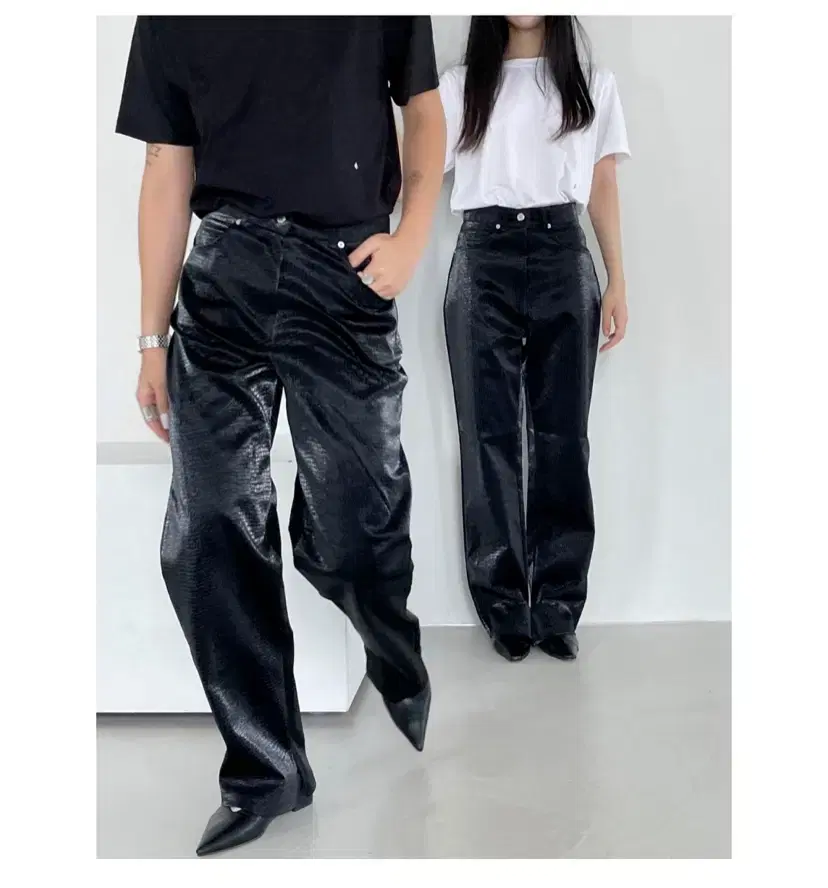 Onda Python skin pants