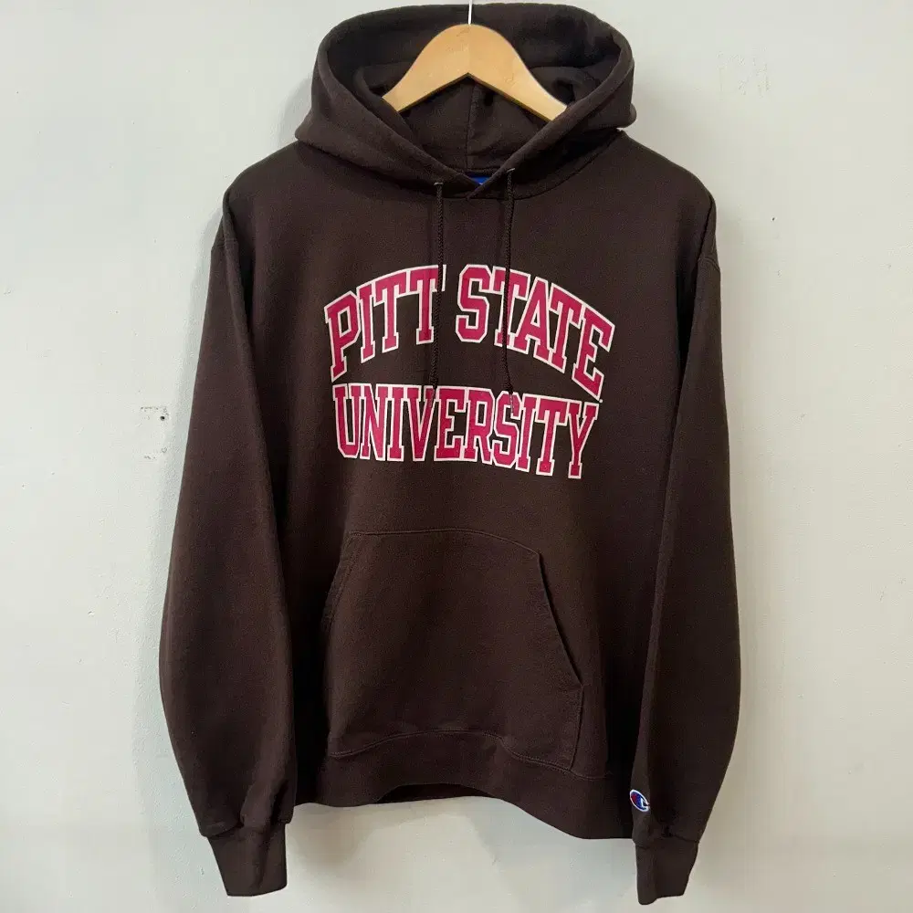 11163 - Champion Brown University Hooded Sweatshirt