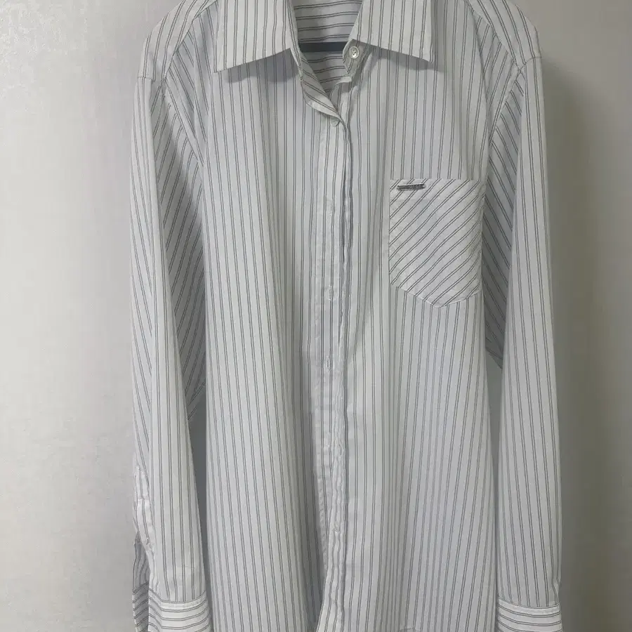 르수기아뜰리에 Banding Belt Shirt (Stripe)