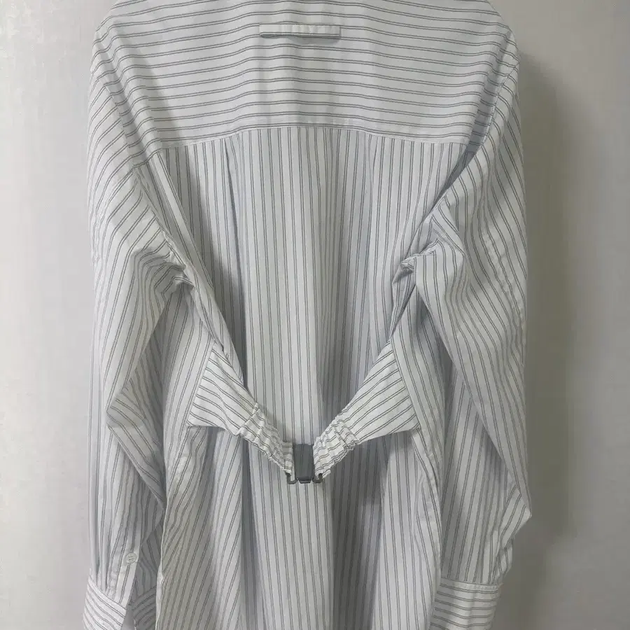 르수기아뜰리에 Banding Belt Shirt (Stripe)