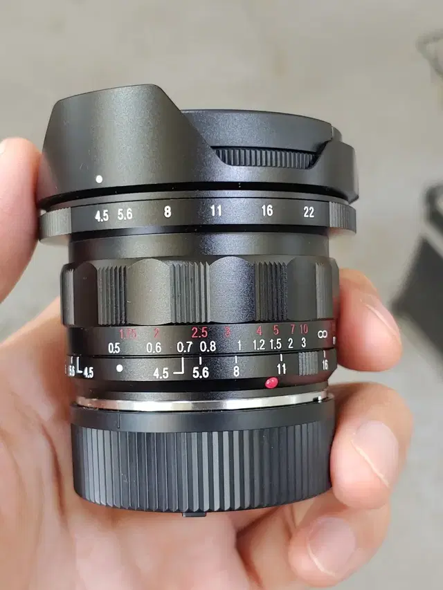 보이그랜더 슈퍼 와이드 헬리어 15mm f4.5 asph III