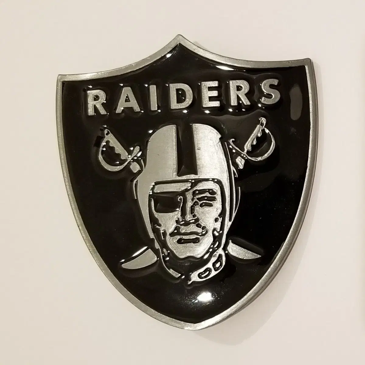 레이더스 벨트 버클 Raiders belt buckle