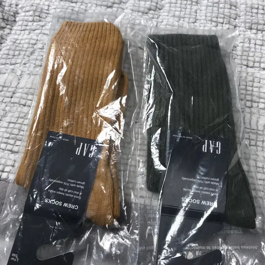 갭 양말 Cotton Crew Socks