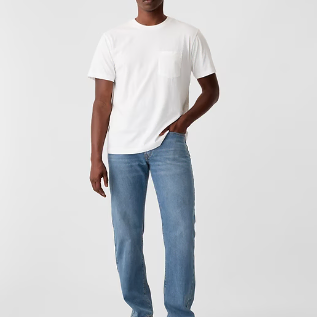 갭 스트레이트진Gap Straight Jeans with Washwell