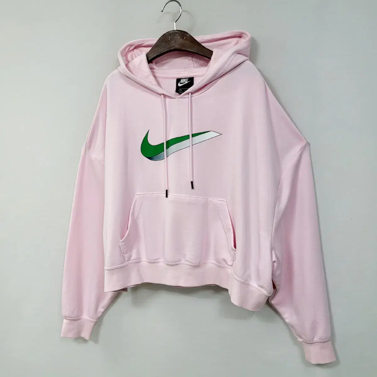 Nike Big SweatshirtCrop HoodieS444