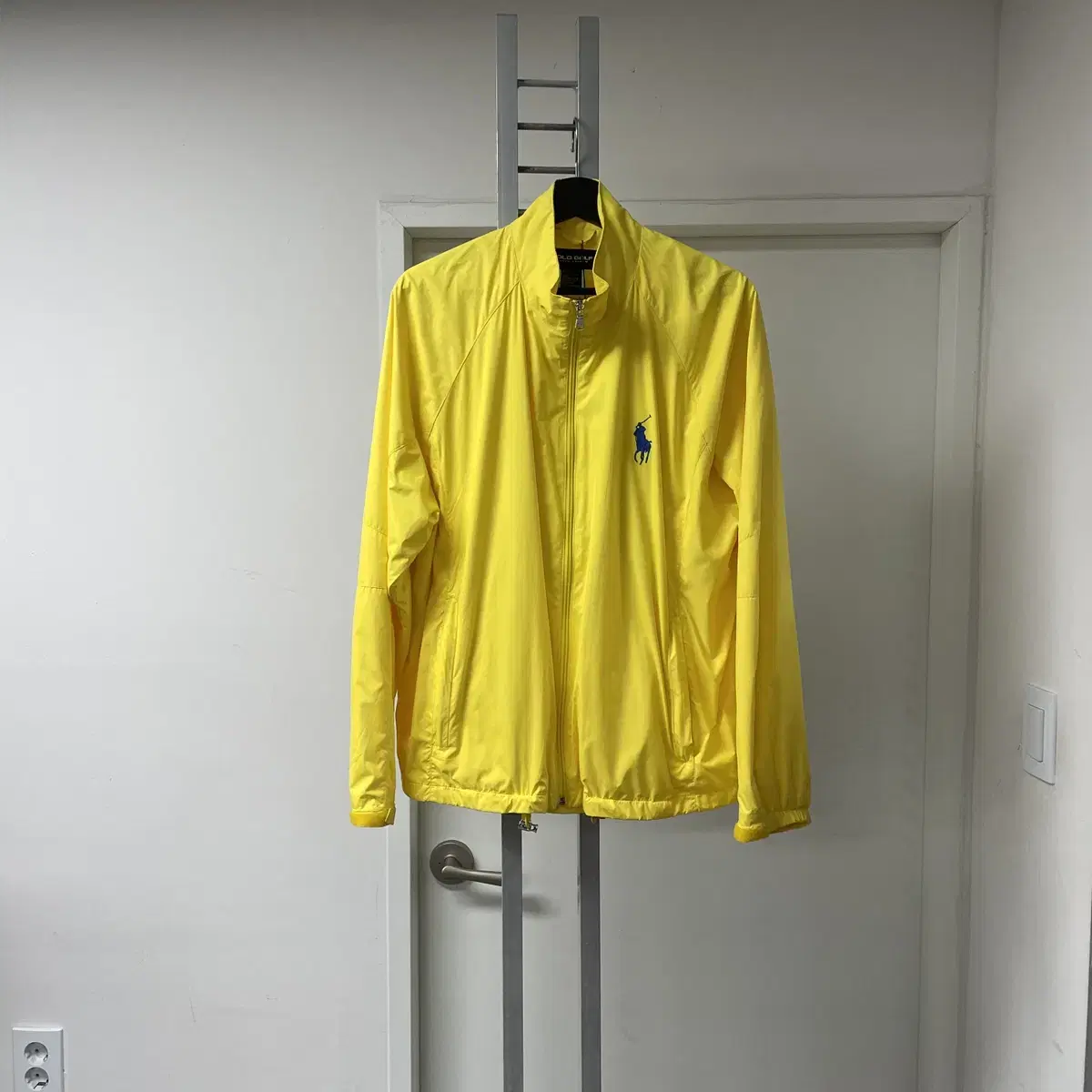 Polo Windbreaker Jacket Yellow XL