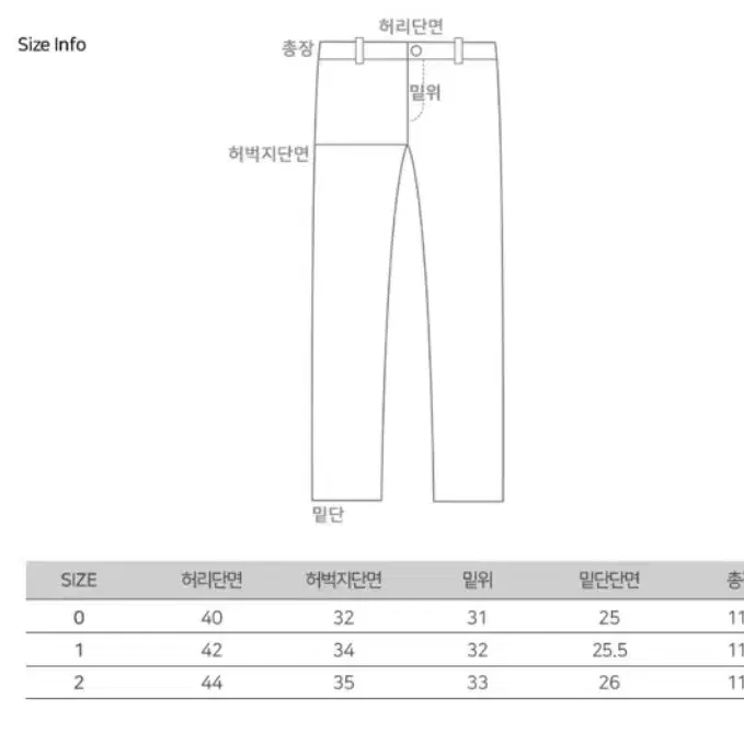 어텐션로우 컬러매치 워크 플레어 데님팬츠