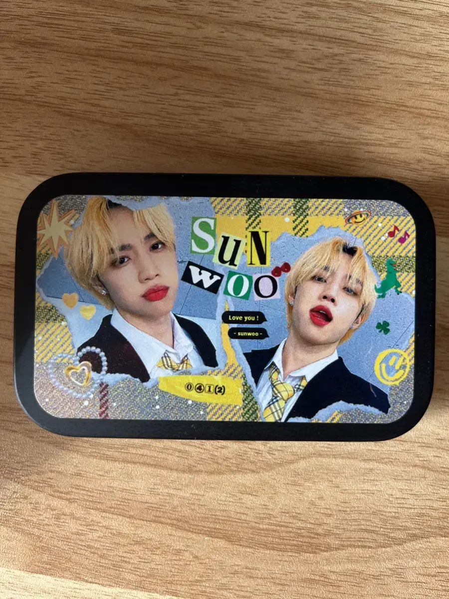 The Boyz sunwoo TinCase Unofficial Goods