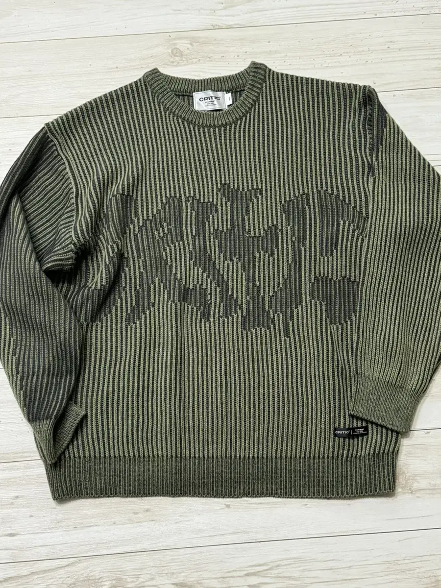 [L]Critical Goth Logo Knit