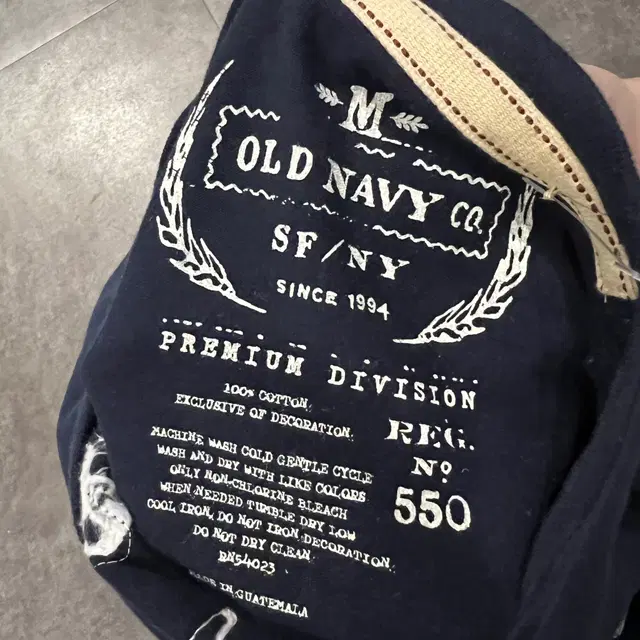 (END) OLD NAVY 올드네이비 재팬 빈티지 레터링 반팔 네이비 L