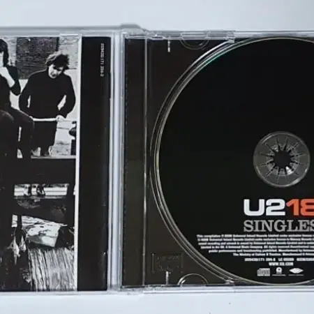 U2 유투 18 Singles 앨범 시디 CD