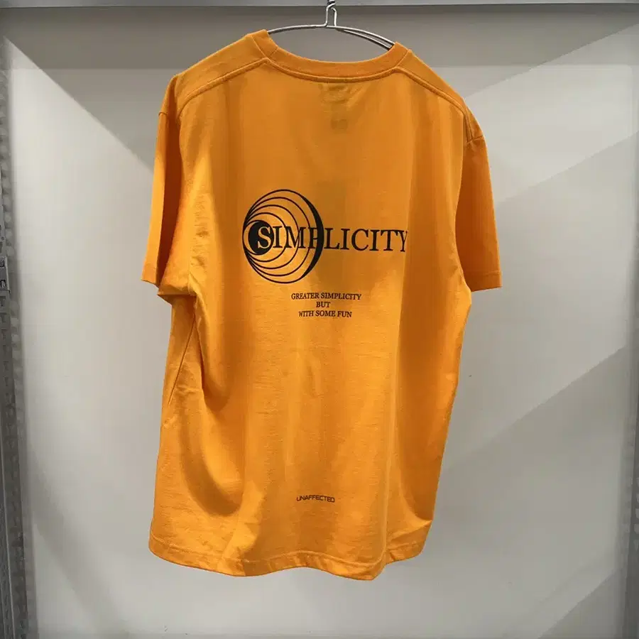 언어펙티드 - Simplicity Box T-Shirt(Orange)