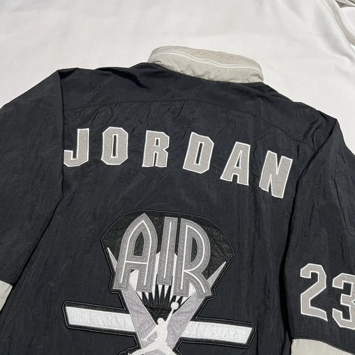 L Nike Jordan Air Big Logo Windbreaker