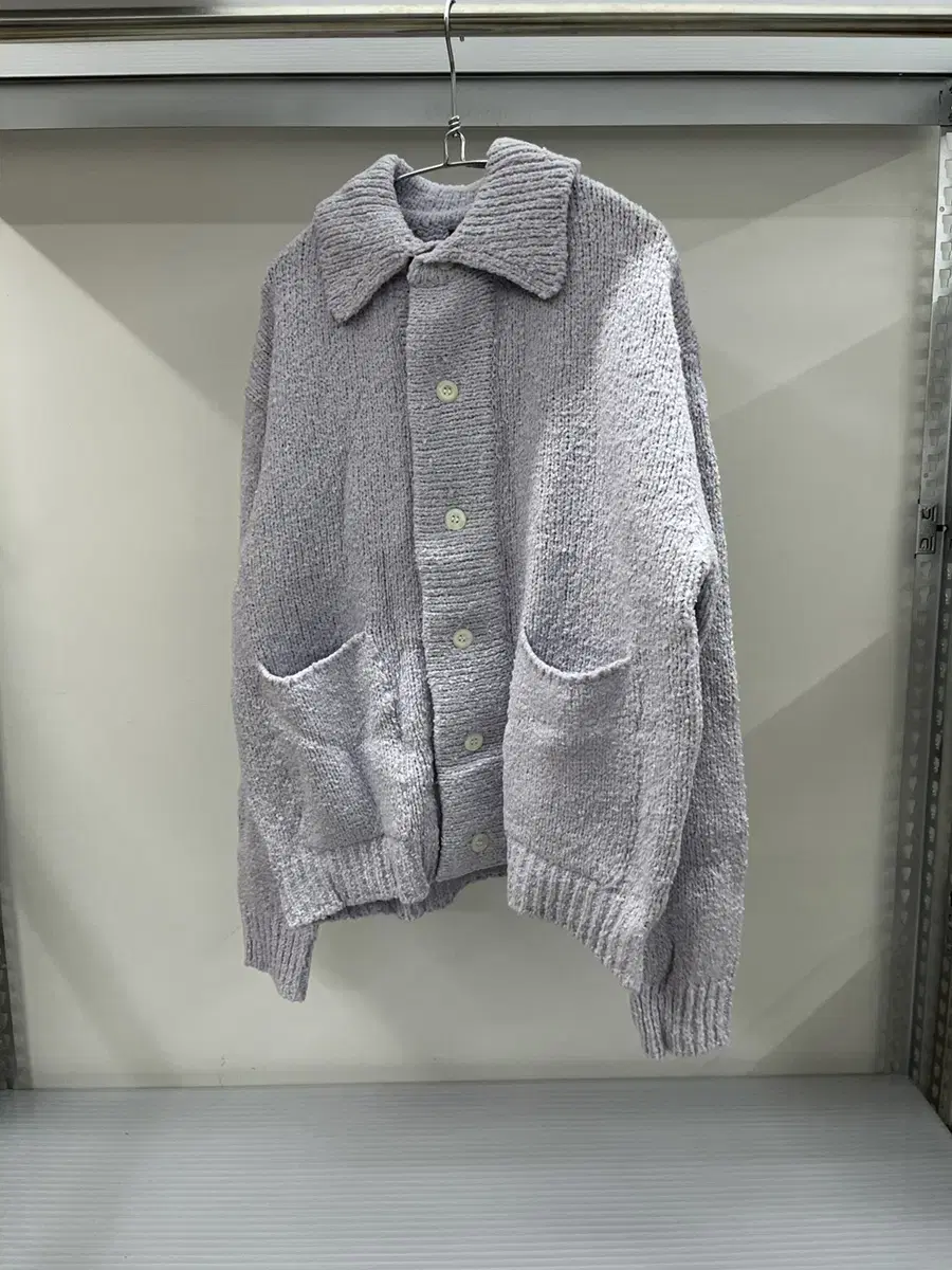 언어펙티드 - Boucle Shirt Cardigan