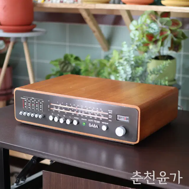 SABA HIFI TS 80 튜너