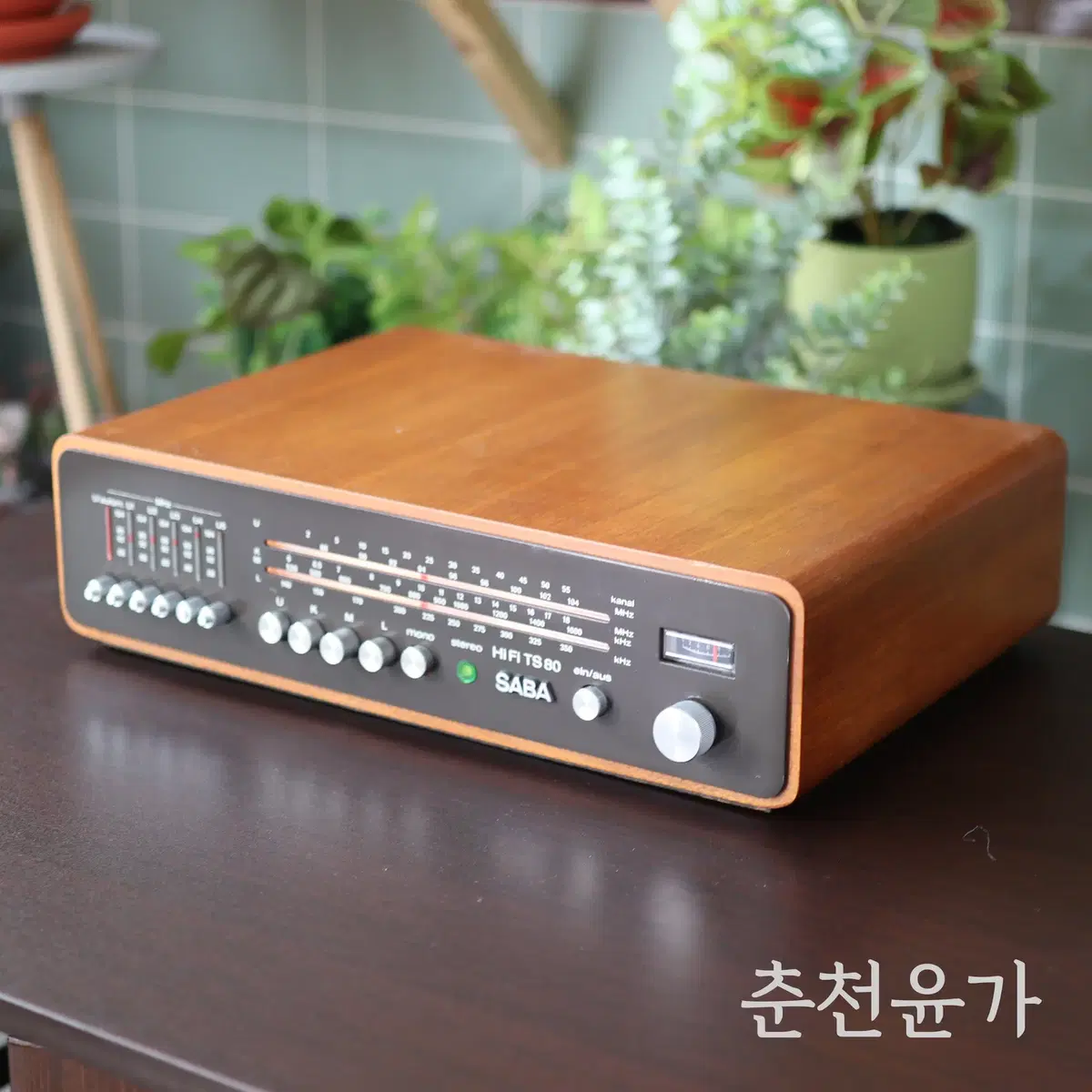 SABA HIFI TS 80 튜너