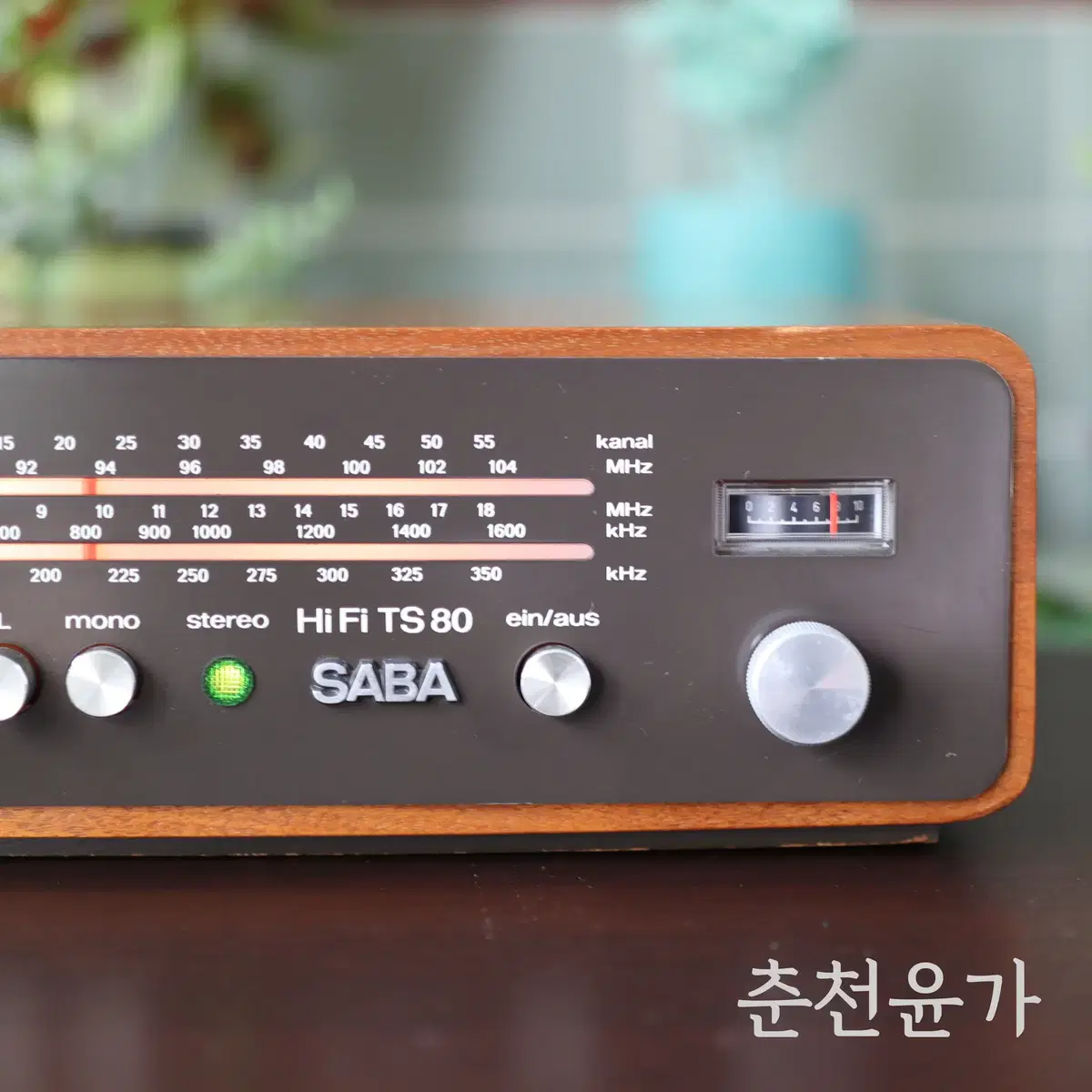 SABA HIFI TS 80 튜너