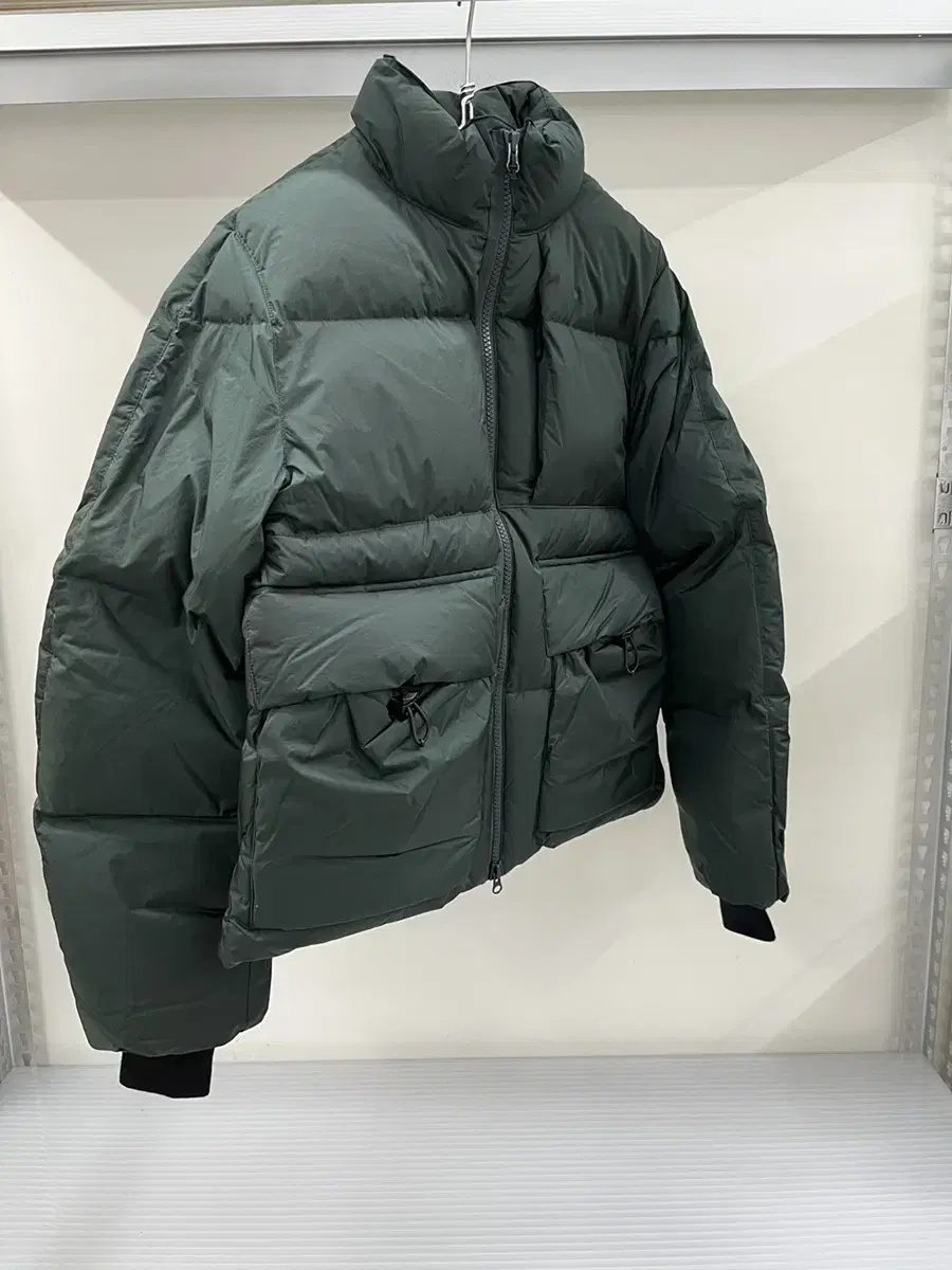 언어펙티드 - Puffa Down Jumper (Dark Green)