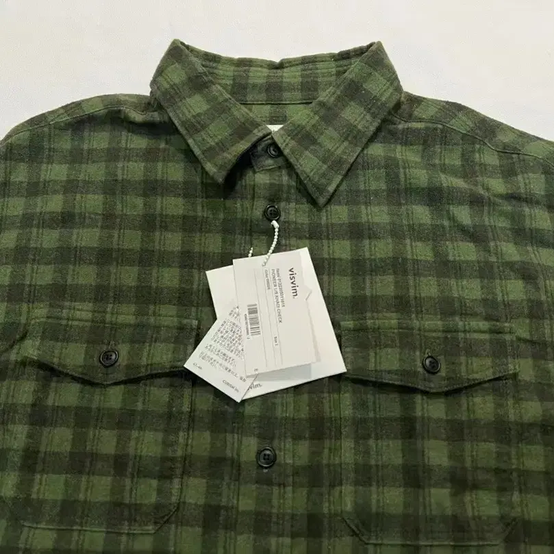 [2] 비즈빔 22aw Pioneer Khadi Check 파이오니어셔츠