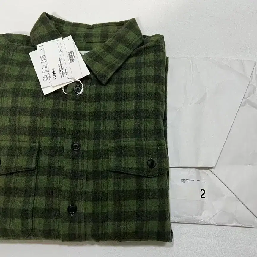 [2] 비즈빔 22aw Pioneer Khadi Check 파이오니어셔츠