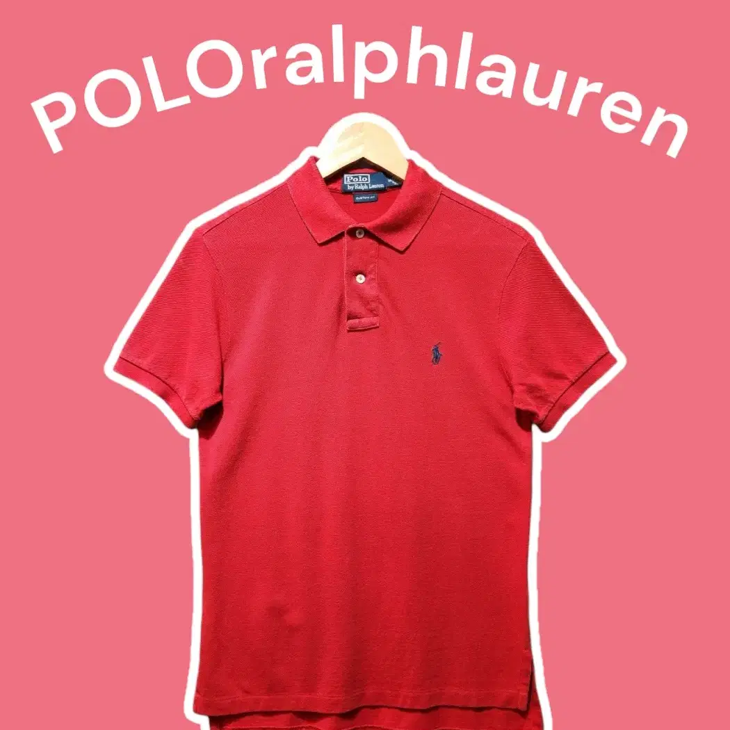 [S] POLOralphlauren 폴로랄프로렌 커스텀핏 여성 반팔카라티