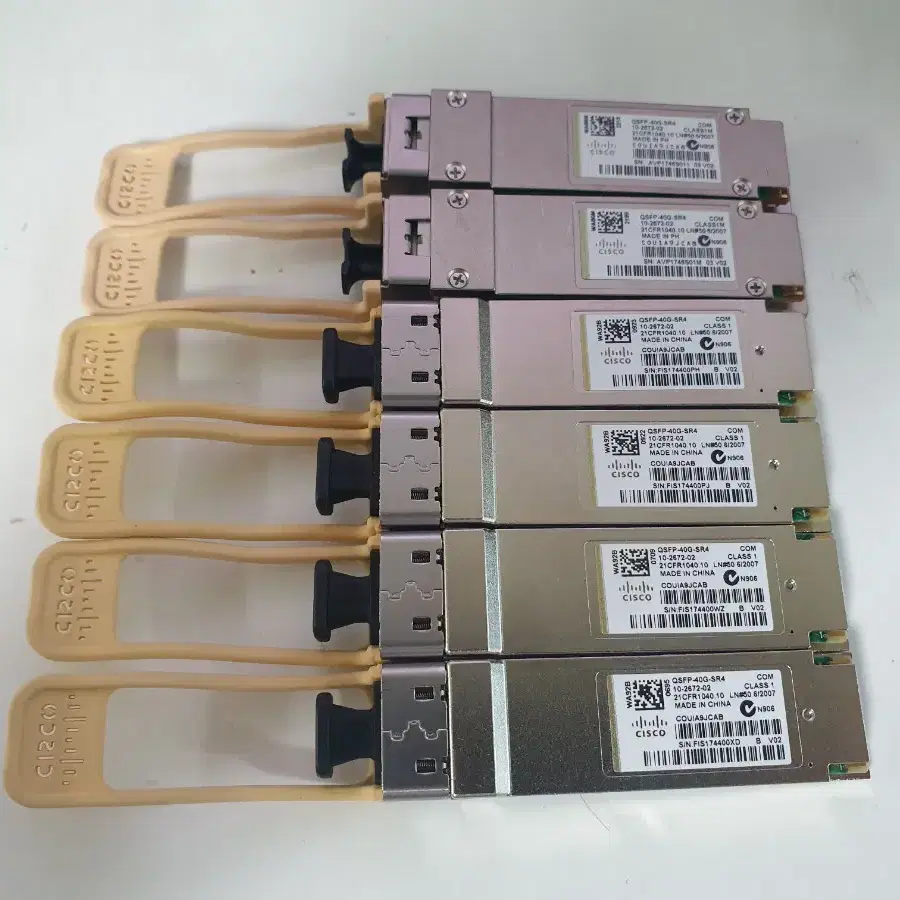 CISCO 40G QSFP 광모듈, 지빅 - QSFP-40G-SR4