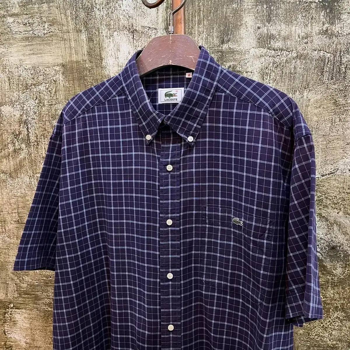 Vintage Lacoste Japan Check Shirt