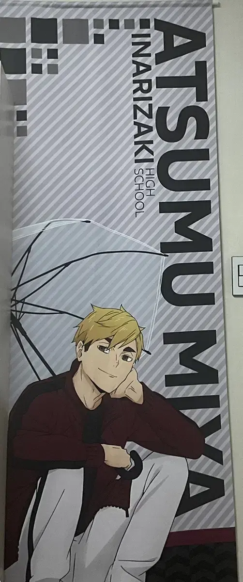 Last price)Haikyuu Atsumu 2m Tapestry