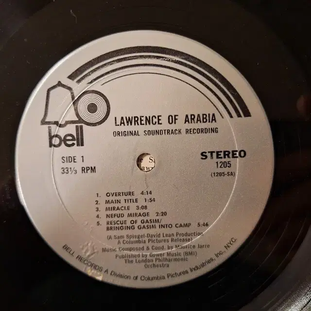 미국원반/OST/Lawerence of Arabia LP