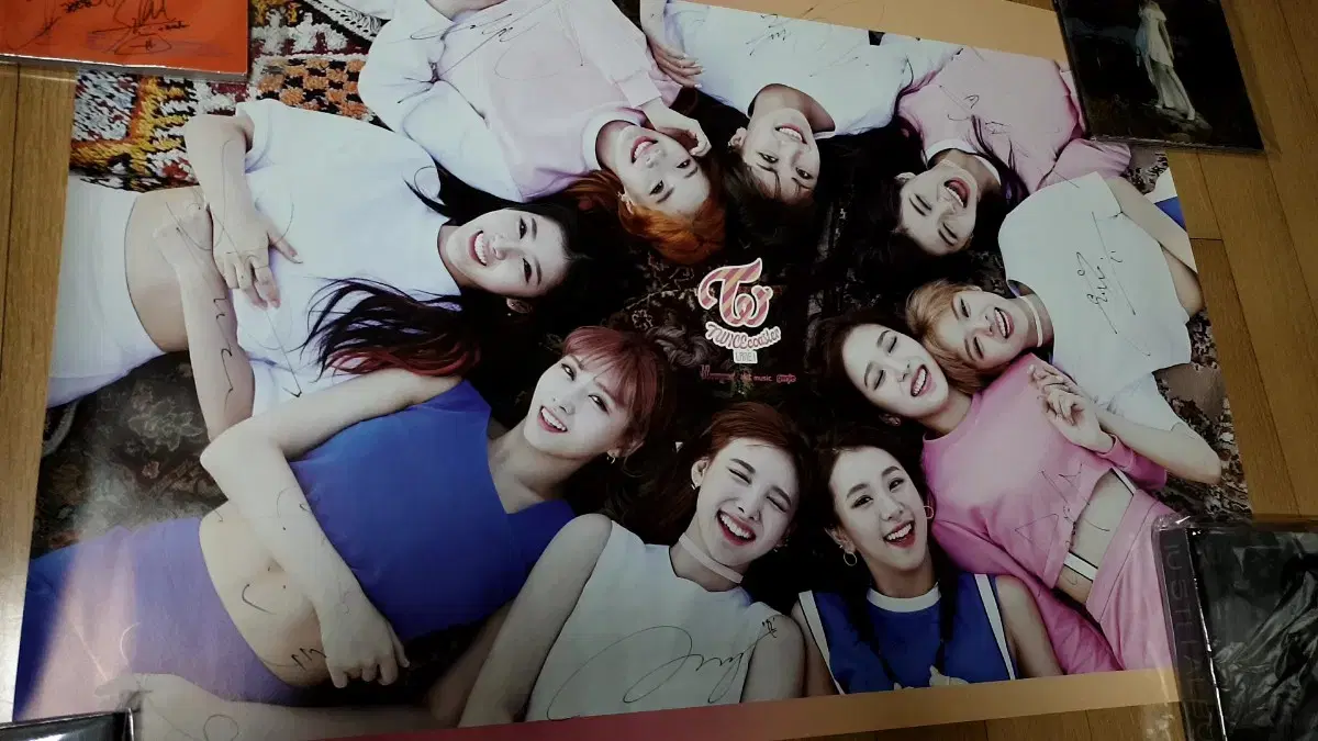 Twice sign signature poster Twice