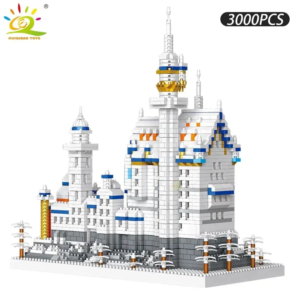 3000pcs 나노블럭 화이트캐슬 키덜트