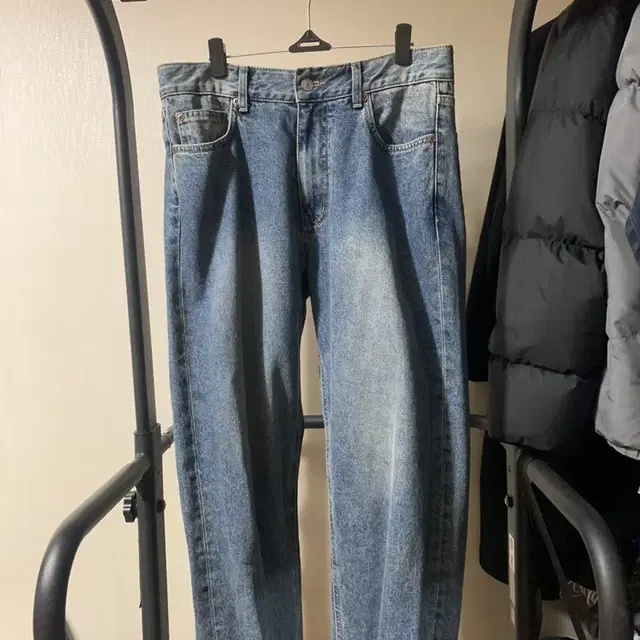 로드 존 그레이 standard denim pants indigo was