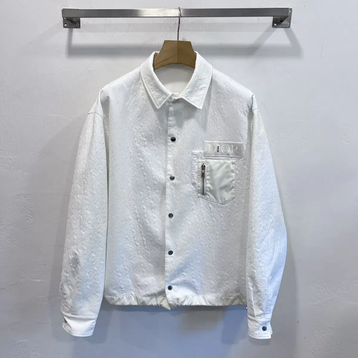 (New) Dior Sakai Oblique Jacket White / 56