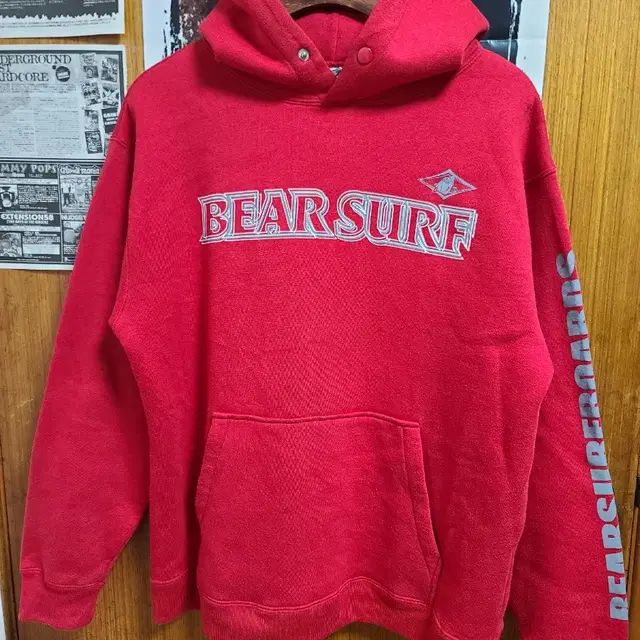 y2k BEARSURF 후드