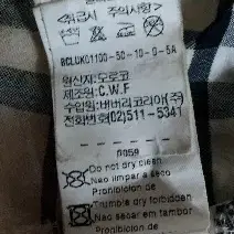 BURBERRY   버버리 XS size 매장정품 일자바지