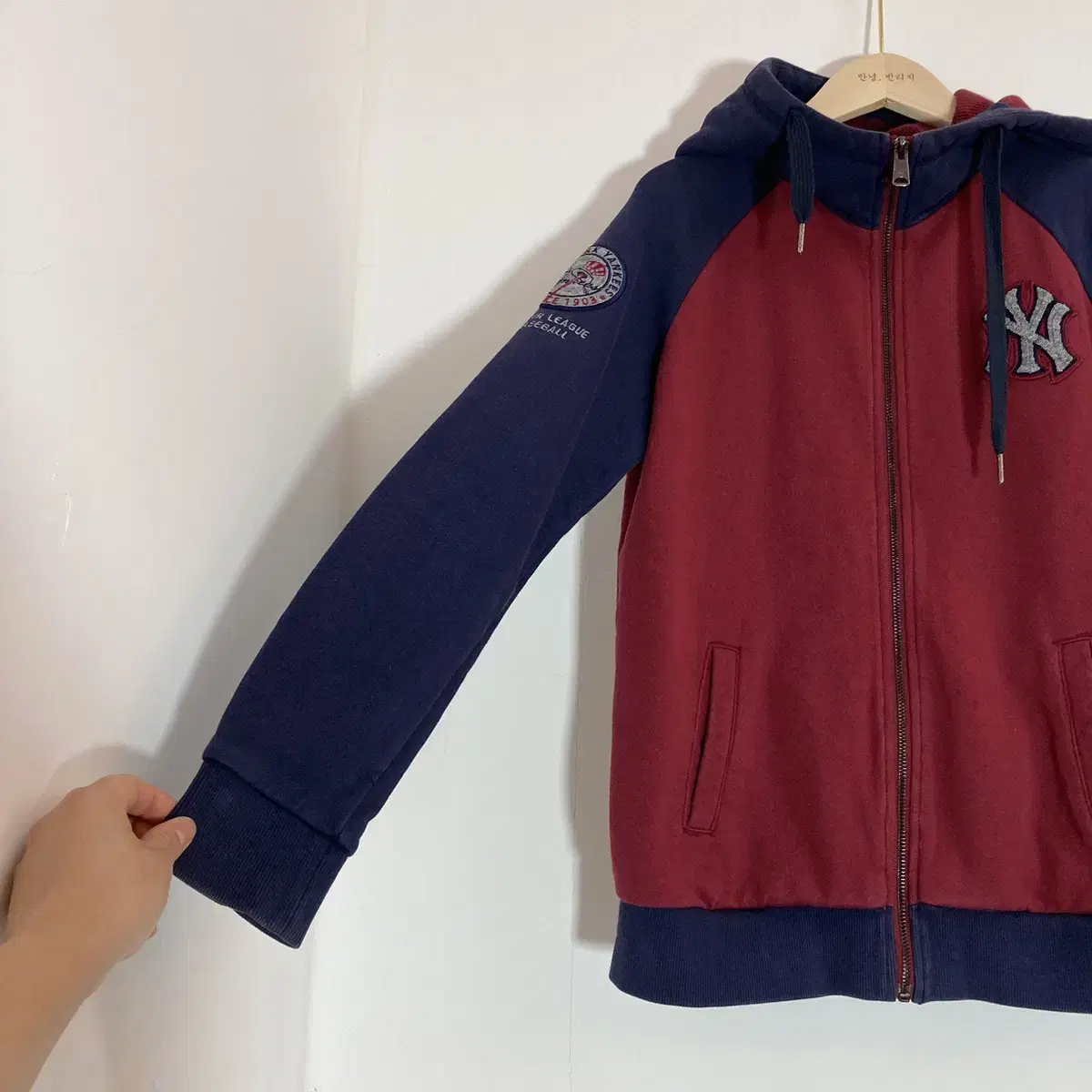 앰엘비 후드 집업 Size XS(85) MLB Zip up Hoody