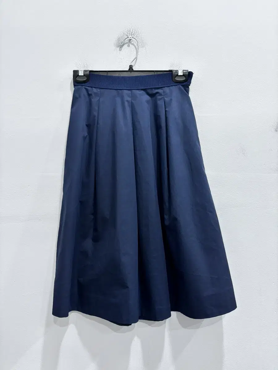 Course Banded Midi Skirt