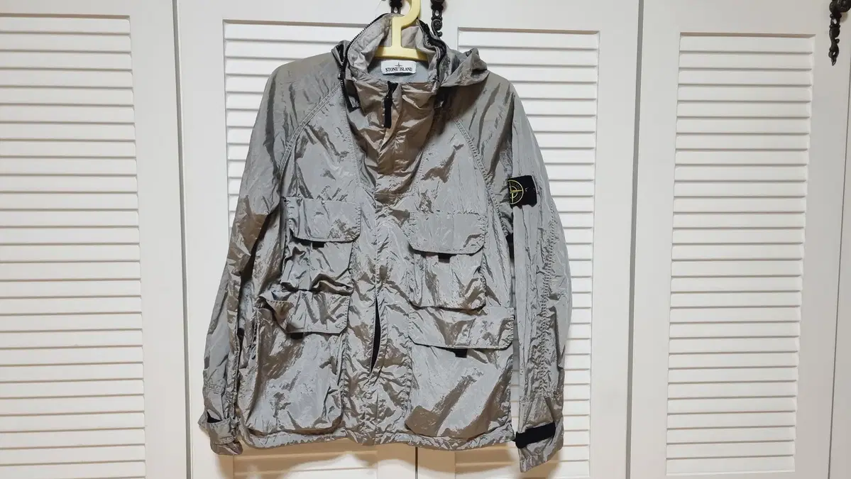 Stone Island Nylon Metal Grenade Windbreaker Jacket for sale