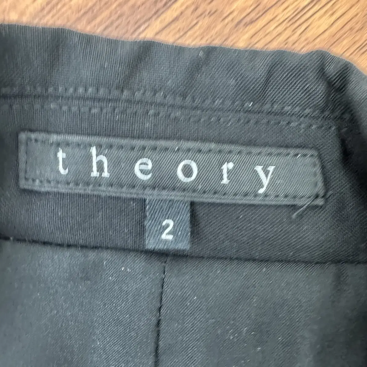 여성용 2size theory 띠어리 더블 자켓