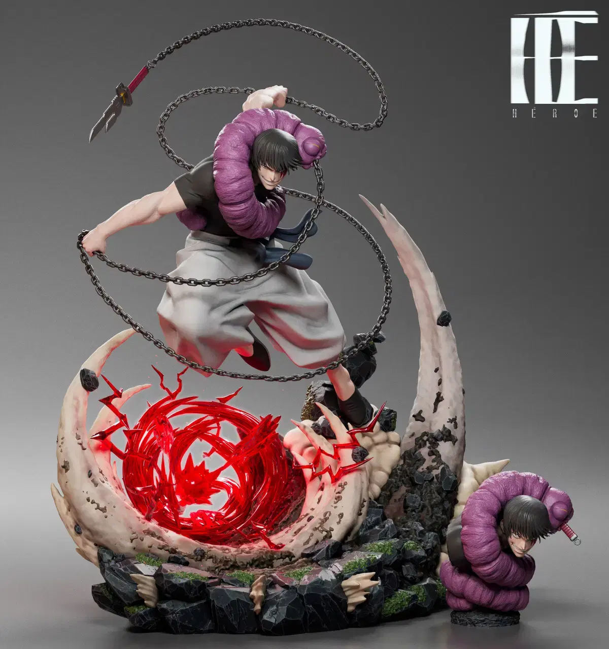 HC Fushiguro Touji Zuu Spinning Resin Statue